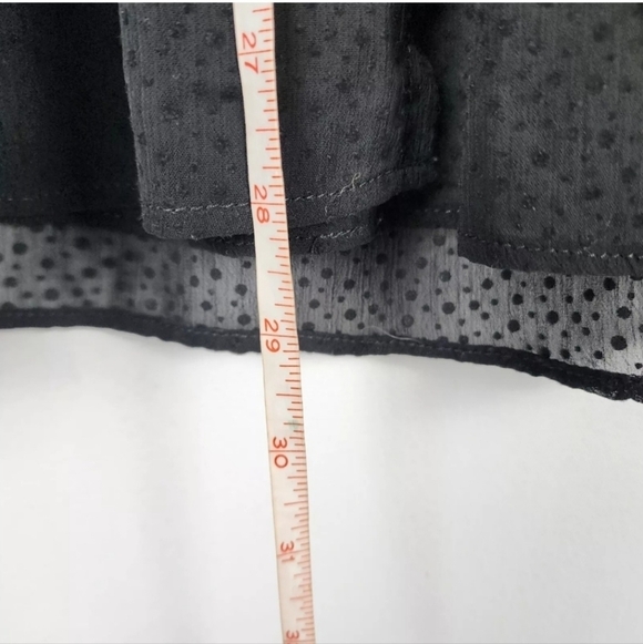 ASOS Women's Long Sleeve Smock Top in Dobby SIZE 8 - Picture 6 of 6